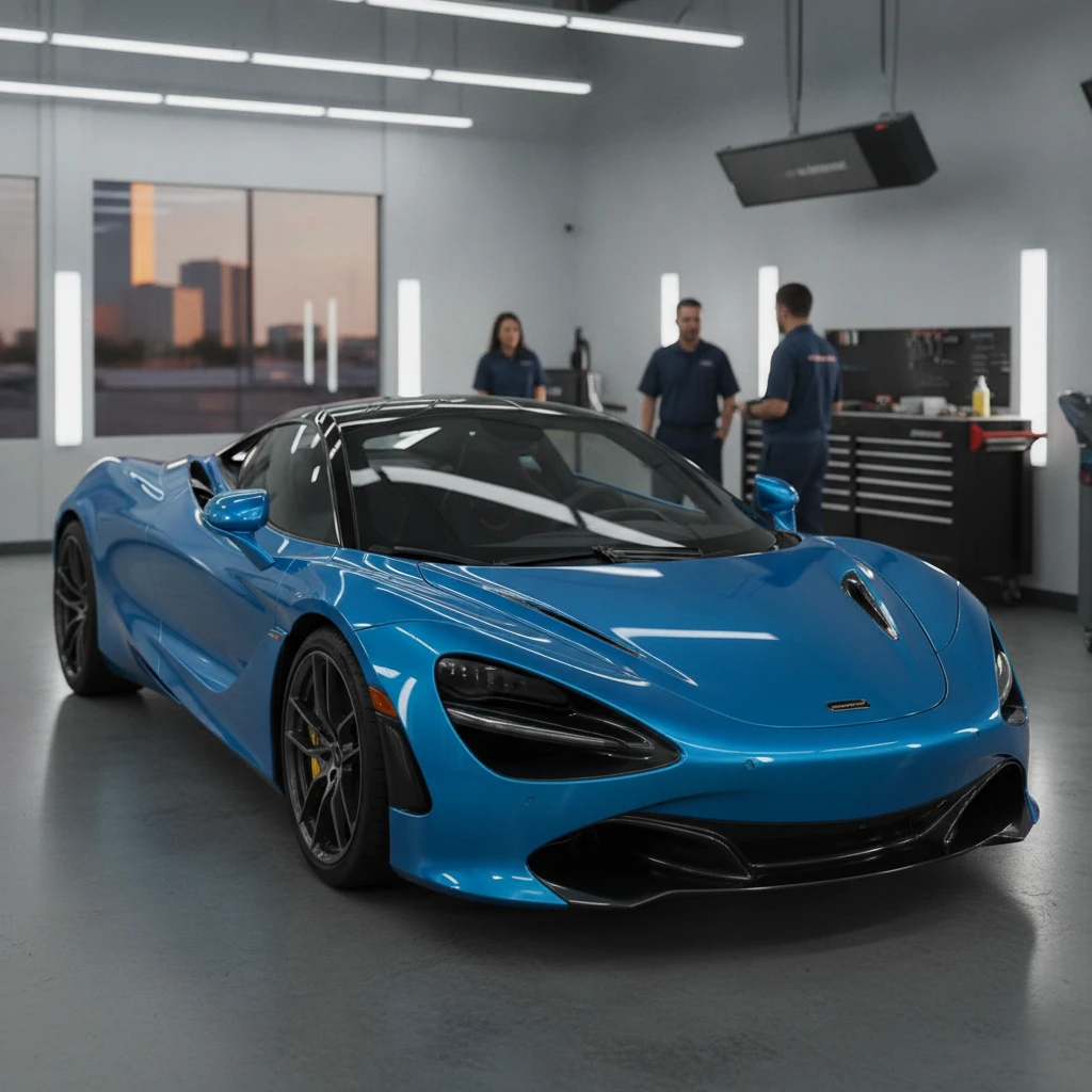 auto body shop houston tx — finished result at Auto1StopShop in Houston