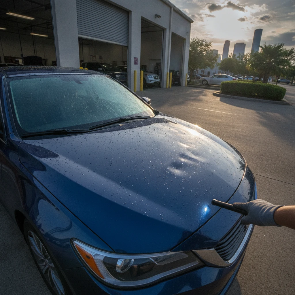 how to spot hail damage on car — Auto1StopShop, Houston auto body & collision