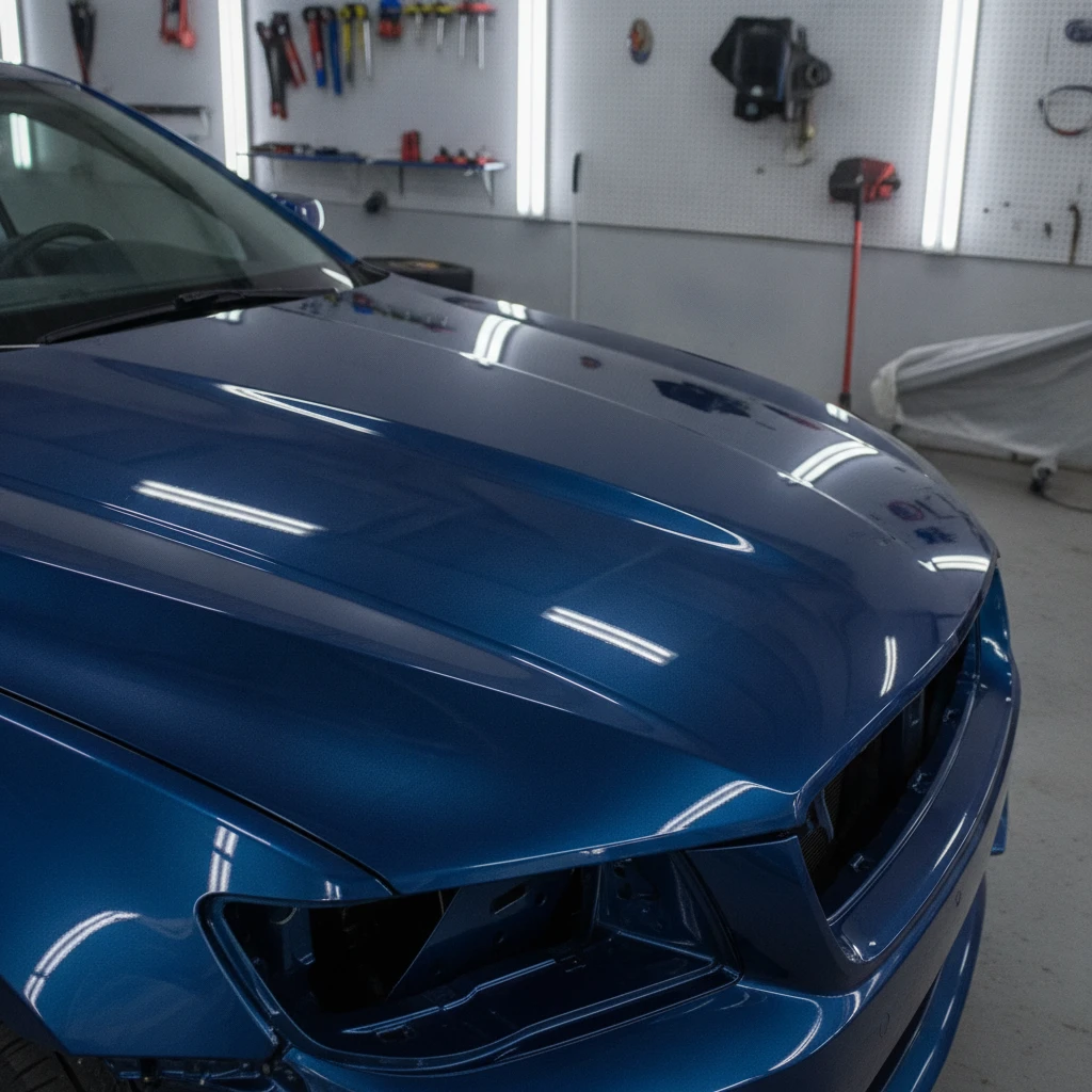 how to spot hail damage on car — finished result at Auto1StopShop in Houston