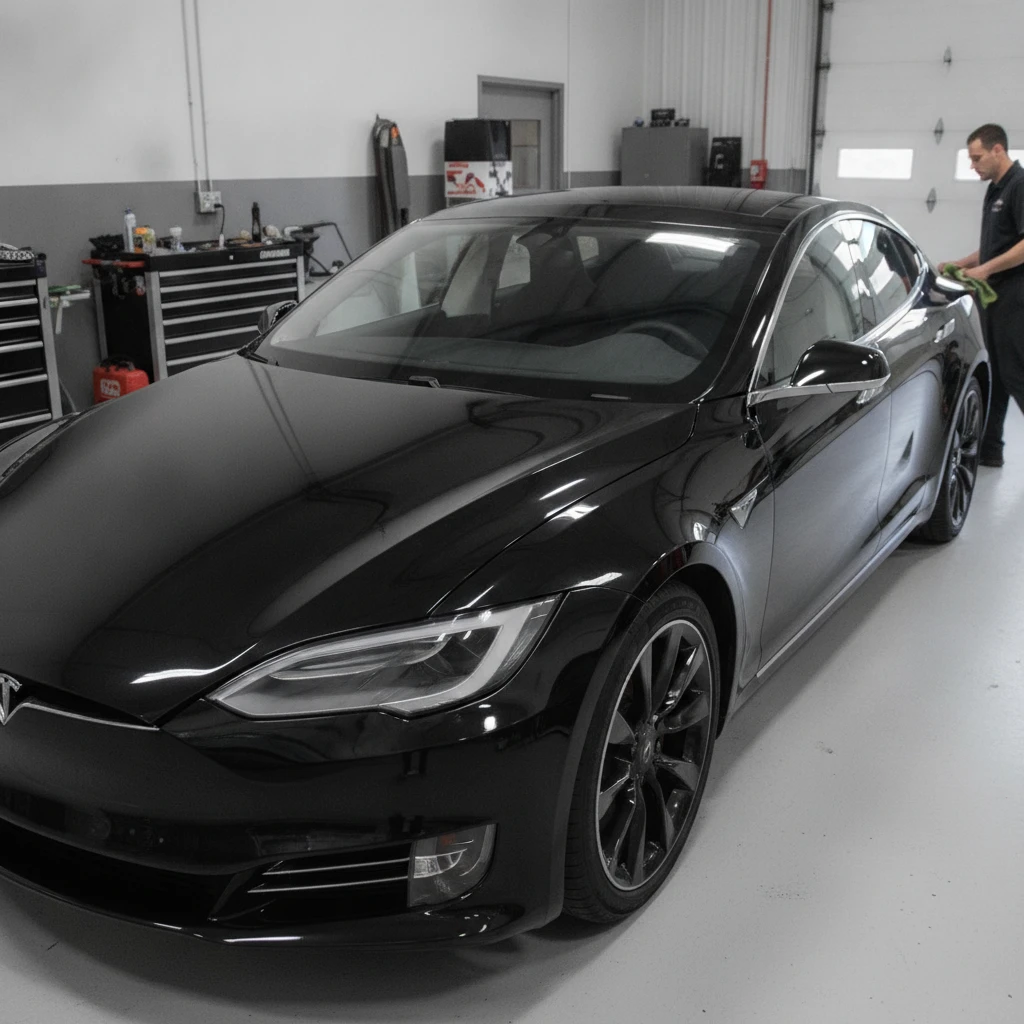 top rated collision repair shop harris county — finished result at Auto1StopShop in Houston