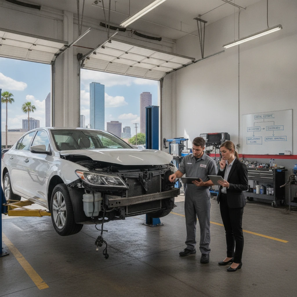 insurance estimate supplement collision — Auto1StopShop, Houston auto body & collision