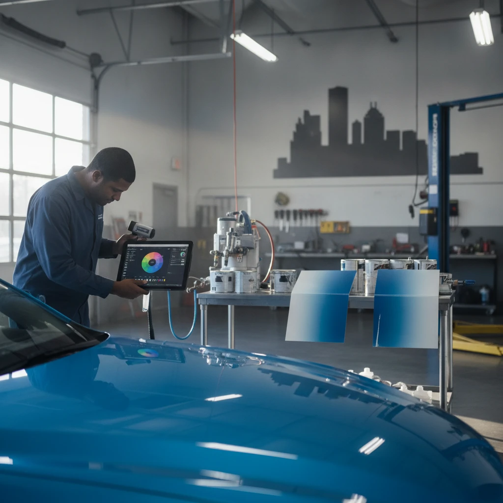 car paint color matching — Auto1StopShop, Houston auto body & collision
