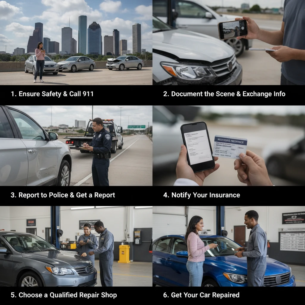 what to do after a car accident Houston — Auto1StopShop